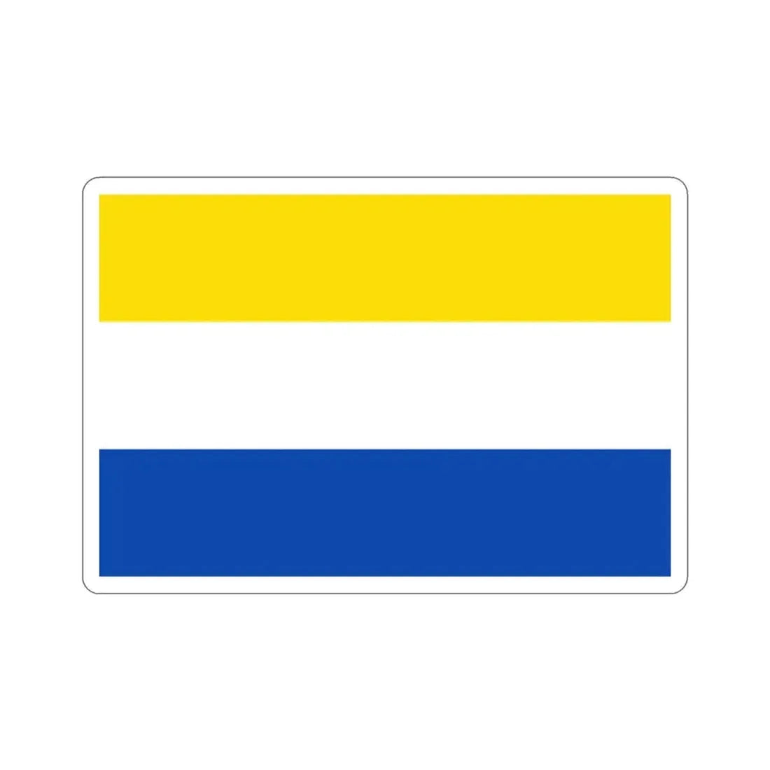 Flag of Mariánské Lázně Czech Republic STICKER Vinyl Die-Cut Decal - The Sticker Space