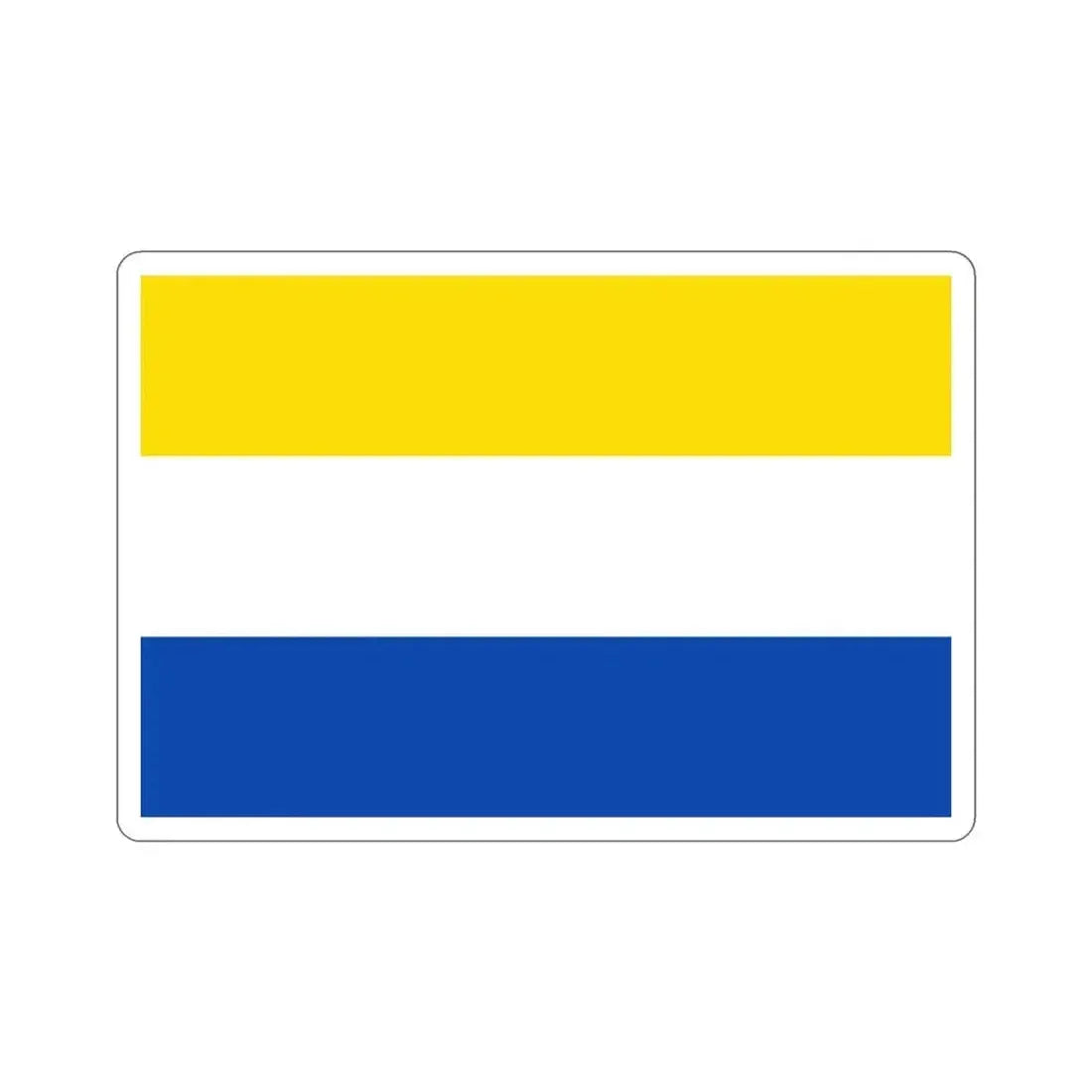 Flag of Mariánské Lázně Czech Republic STICKER Vinyl Die-Cut Decal - The Sticker Space