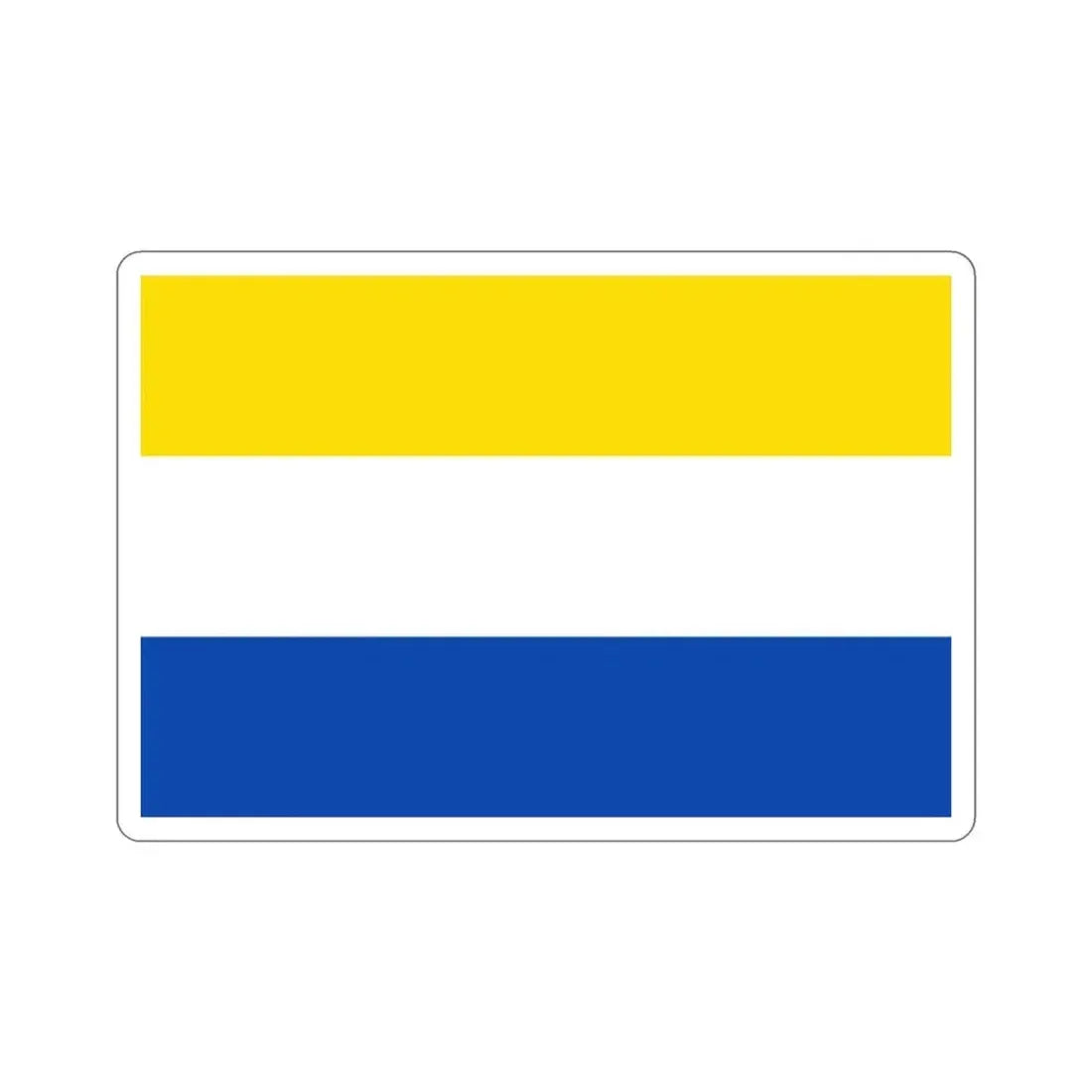 Flag of Mariánské Lázně Czech Republic STICKER Vinyl Die-Cut Decal - The Sticker Space