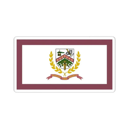 Flag of Marion County West Virginia (United States) STICKER Vinyl Kiss-Cut Decal 6 Inch White - The Sticker Space
