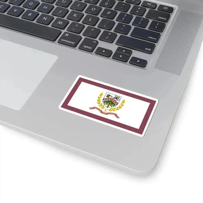 Flag of Marion County West Virginia (United States) STICKER Vinyl Kiss-Cut Decal - The Sticker Space