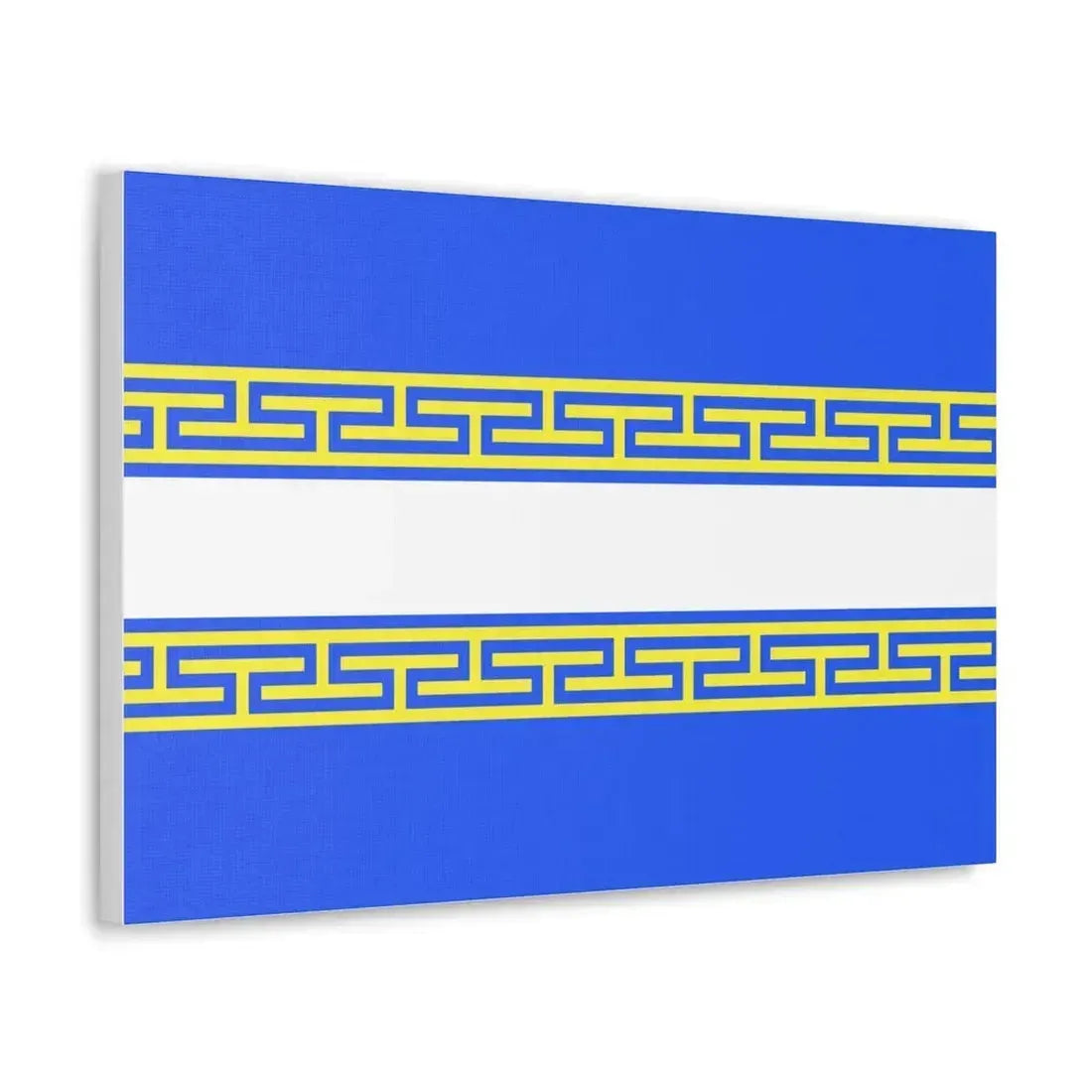 Flag of Marne France 2 - Canvas Wall Art - The Sticker Space