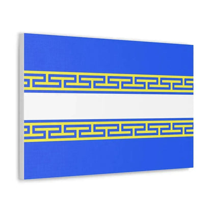 Flag of Marne France 2 - Canvas Wall Art - The Sticker Space