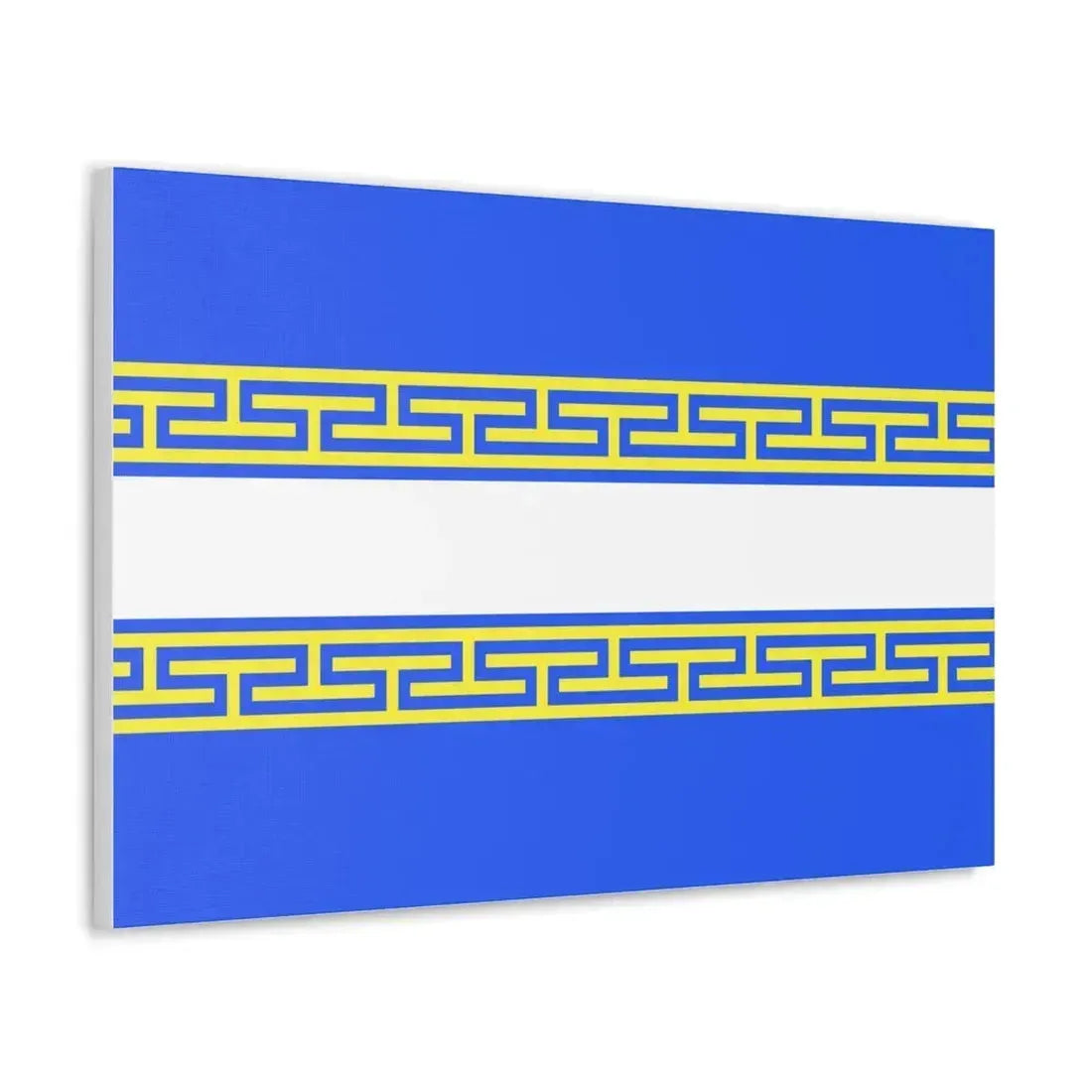 Flag of Marne France 2 - Canvas Wall Art - The Sticker Space