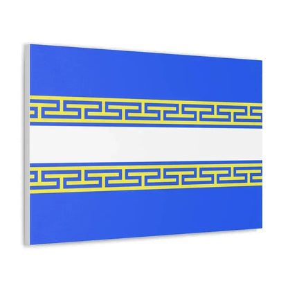 Flag of Marne France 2 - Canvas Wall Art - The Sticker Space