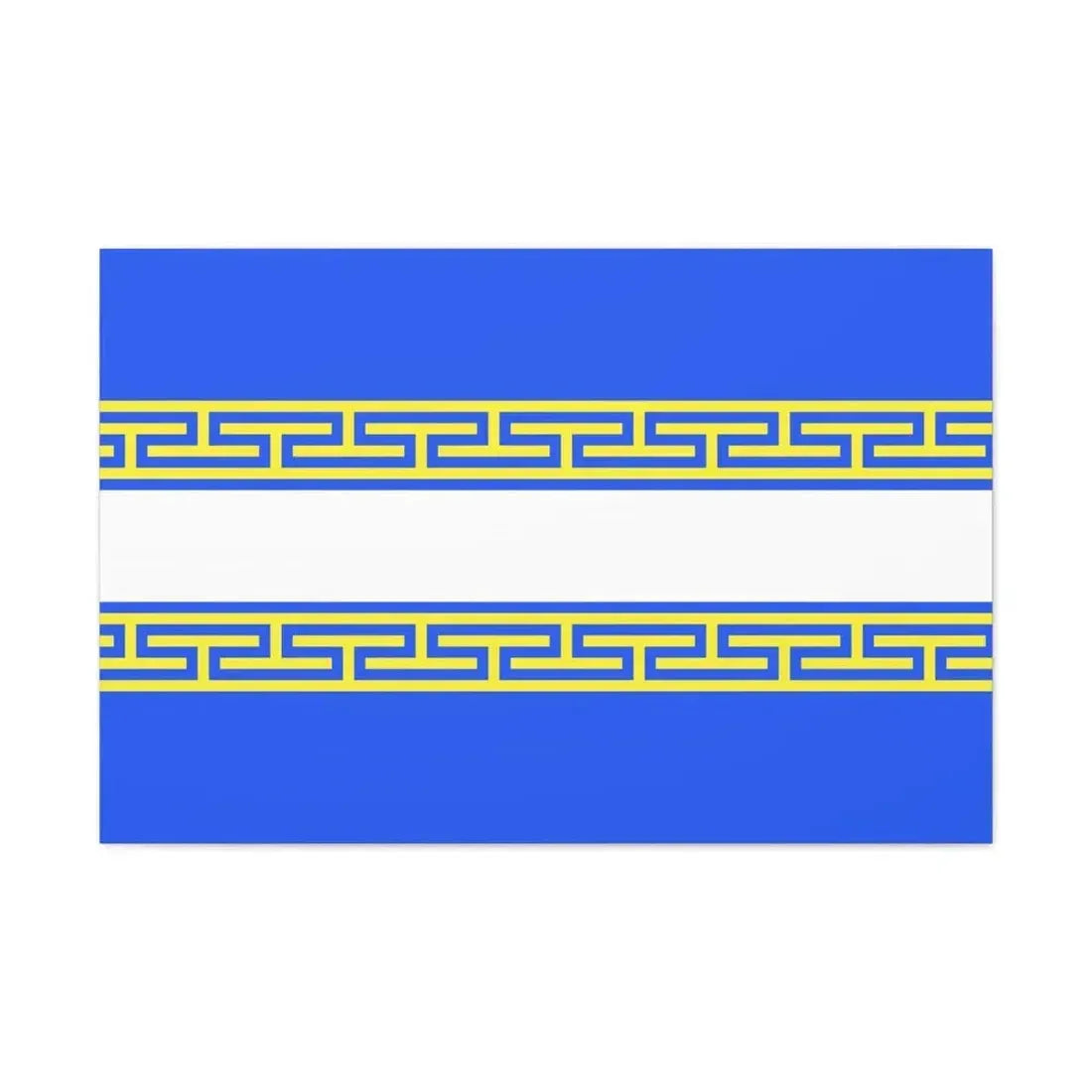 Flag of Marne France 2 - Canvas Wall Art - The Sticker Space
