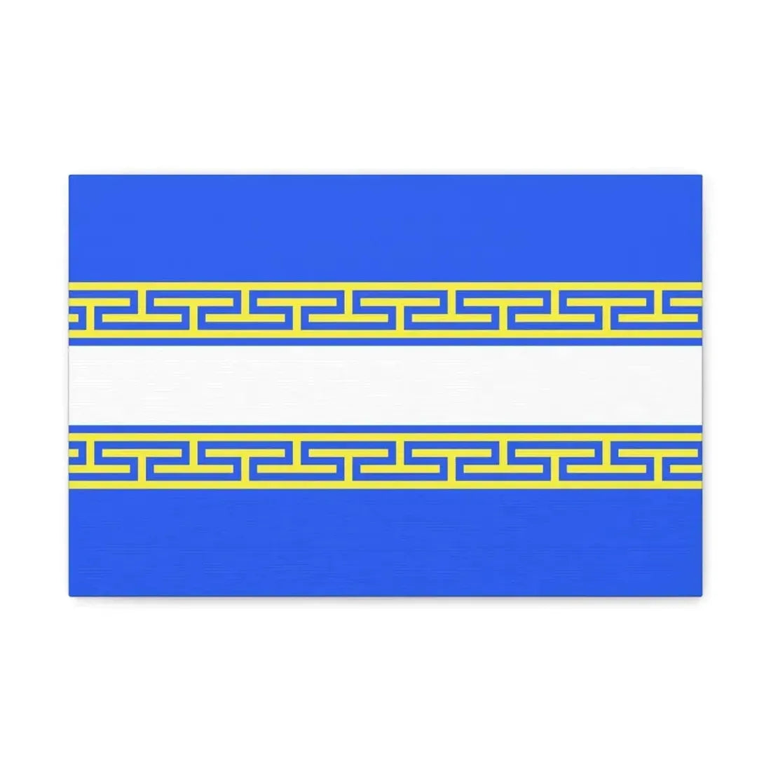 Flag of Marne France 2 - Canvas Wall Art - The Sticker Space