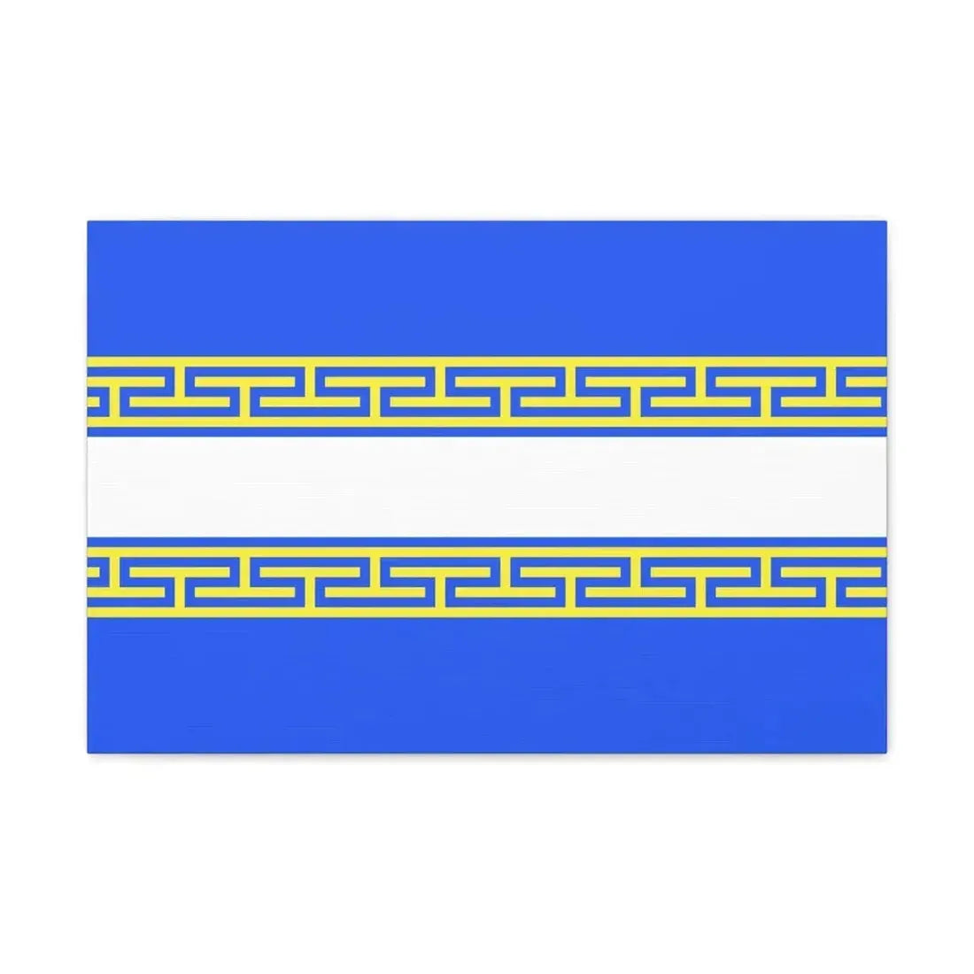 Flag of Marne France 2 - Canvas Wall Art - The Sticker Space