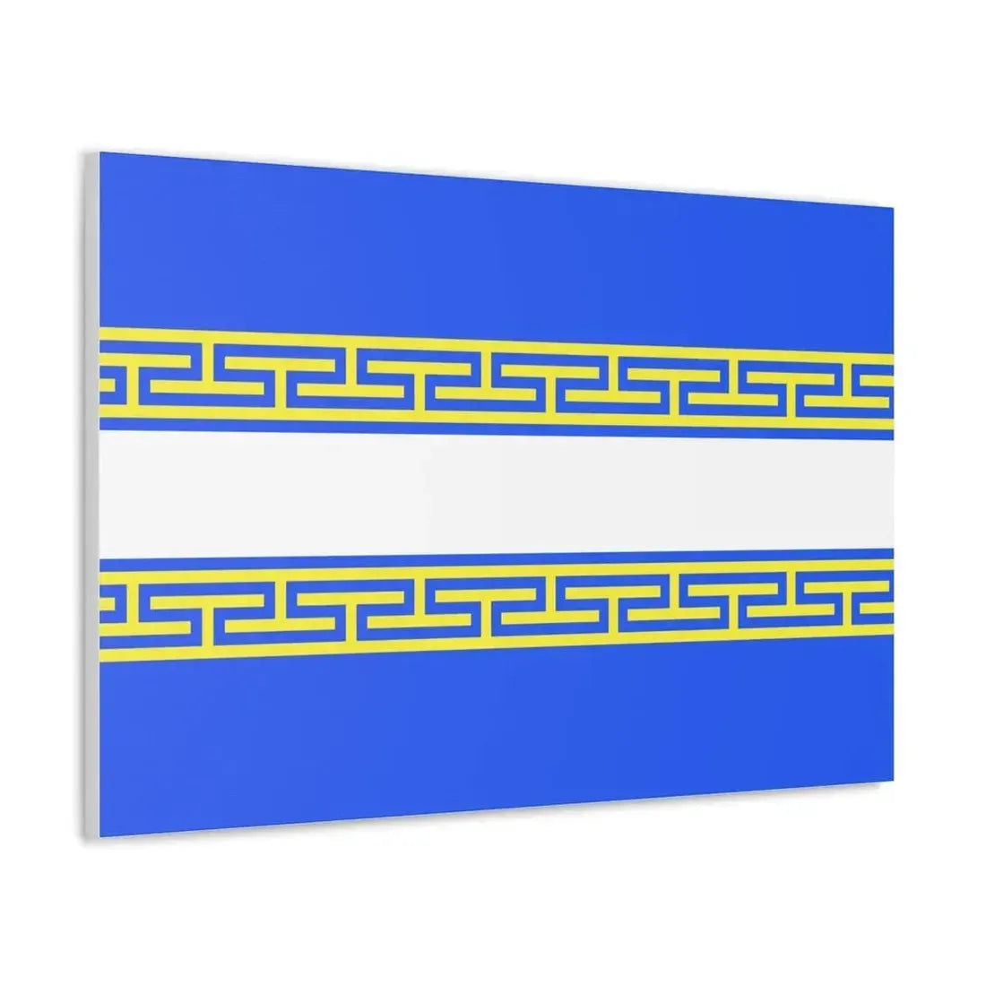 Flag of Marne France 2 - Canvas Wall Art - The Sticker Space