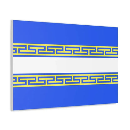 Flag of Marne France 2 - Canvas Wall Art - The Sticker Space