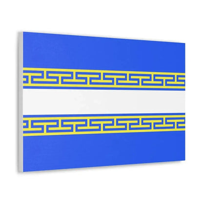 Flag of Marne France 2 - Canvas Wall Art - The Sticker Space