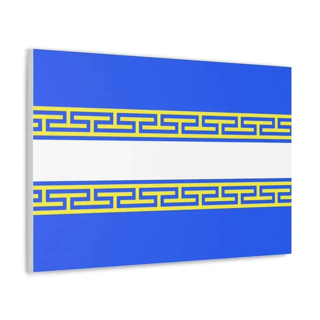 Flag of Marne France 2 - Canvas Wall Art - The Sticker Space