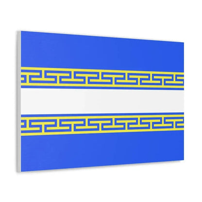Flag of Marne France 2 - Canvas Wall Art - The Sticker Space
