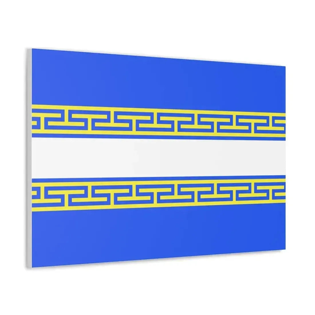 Flag of Marne France 2 - Canvas Wall Art - The Sticker Space