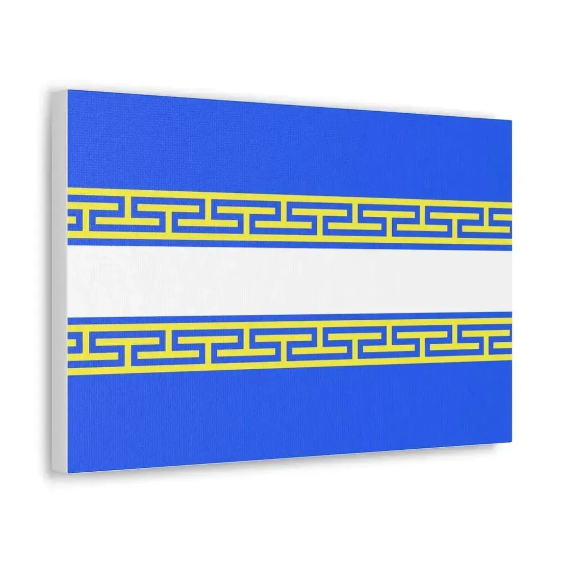 Flag of Marne France 2 - Canvas Wall Art - The Sticker Space