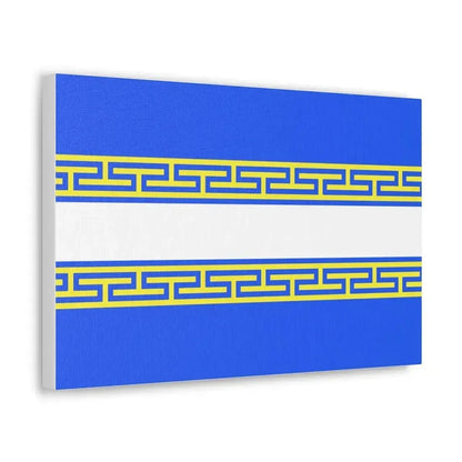 Flag of Marne France 2 - Canvas Wall Art - The Sticker Space
