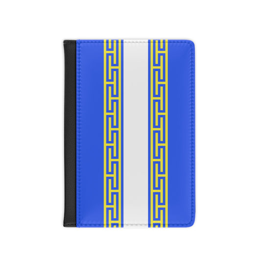 Flag of Marne France 2 - Passport Holder-3.9" x 5.8"-The Sticker Space