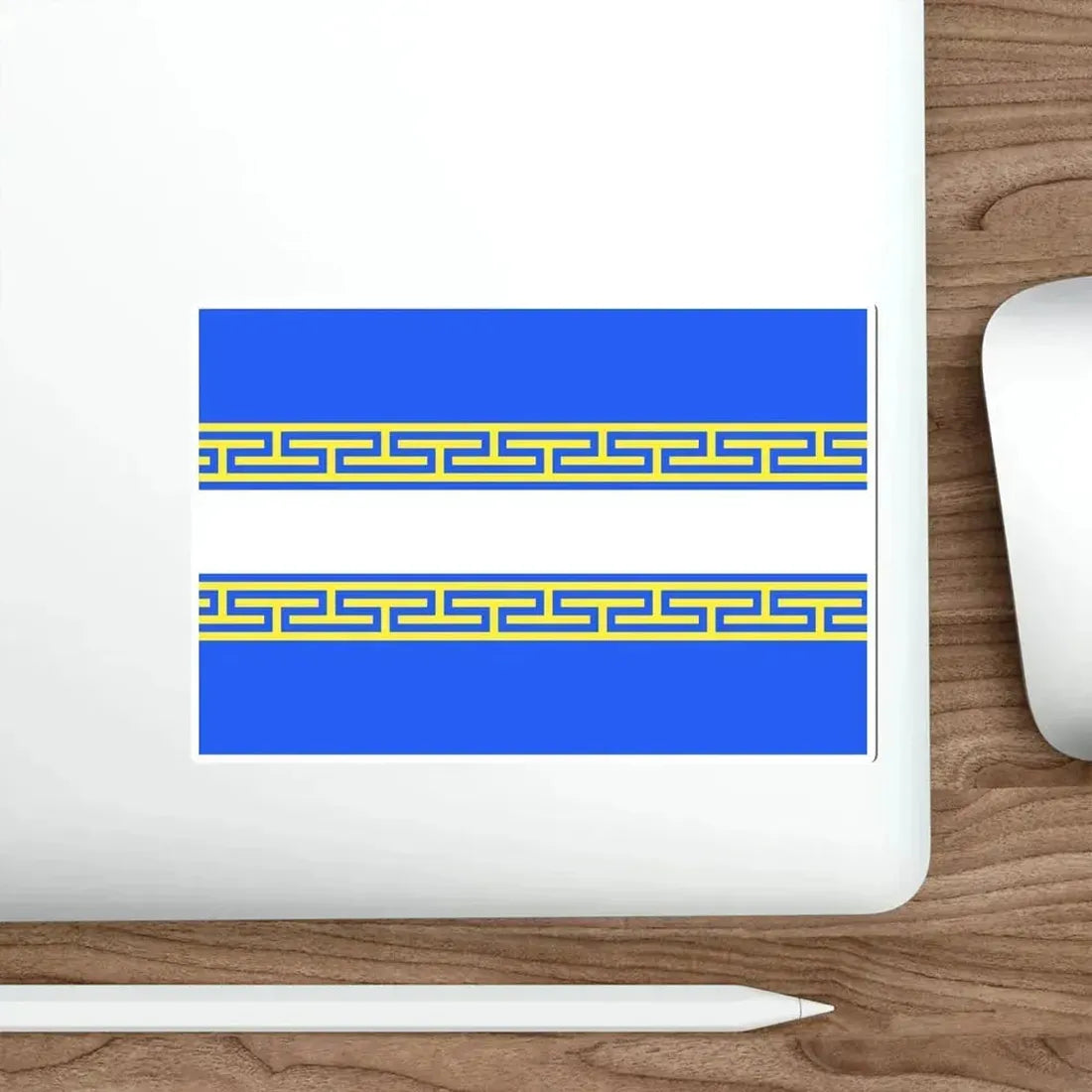 Flag of Marne France 2 STICKER Vinyl Die-Cut Decal - The Sticker Space