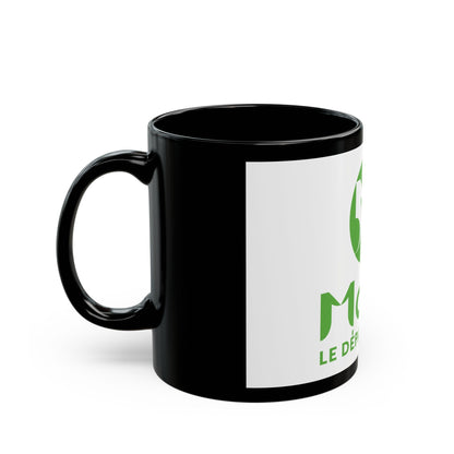 Flag of Marne France - Black Coffee Mug-The Sticker Space