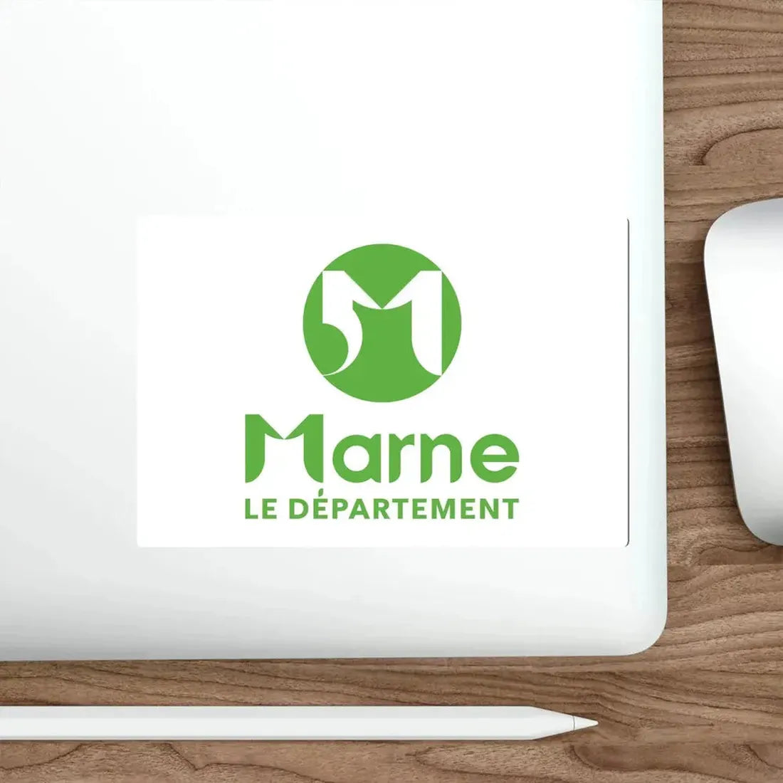 Flag of Marne France STICKER Vinyl Die-Cut Decal - The Sticker Space