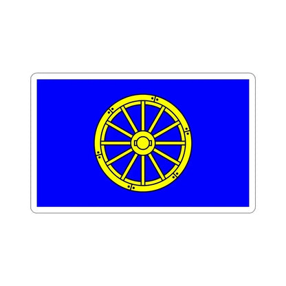 Flag of Mġarr 1993 to 2000 Malta STICKER Vinyl Die-Cut Decal 5 Inch - The Sticker Space