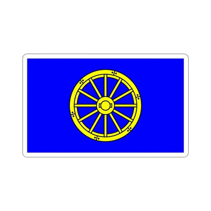 Flag of Mġarr 1993 to 2000 Malta STICKER Vinyl Die-Cut Decal 6 Inch - The Sticker Space