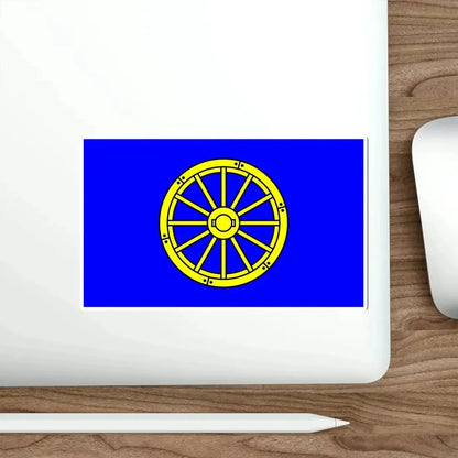 Flag of Mġarr 1993 to 2000 Malta STICKER Vinyl Die-Cut Decal - The Sticker Space