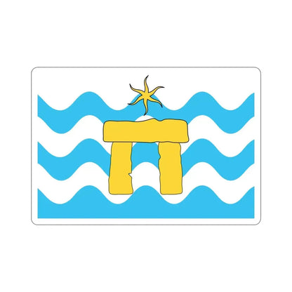 Flag of Mġarr Malta STICKER Vinyl Die-Cut Decal 5 Inch - The Sticker Space