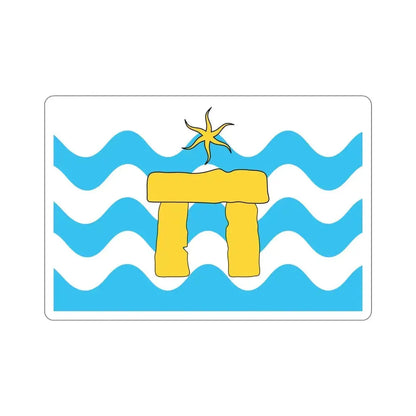 Flag of Mġarr Malta STICKER Vinyl Die-Cut Decal 6 Inch - The Sticker Space