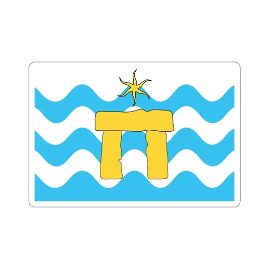 Flag of Mġarr Malta STICKER Vinyl Die-Cut Decal 6 Inch - The Sticker Space