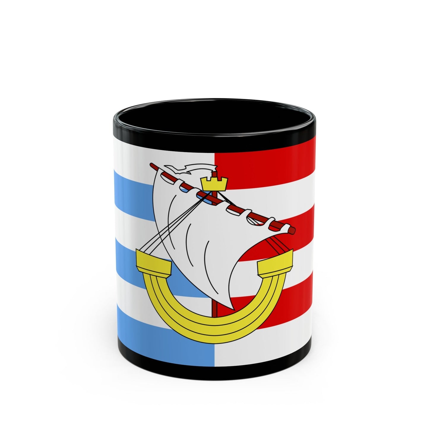 Flag of Marsa Malta - Black Coffee Mug-11oz-The Sticker Space