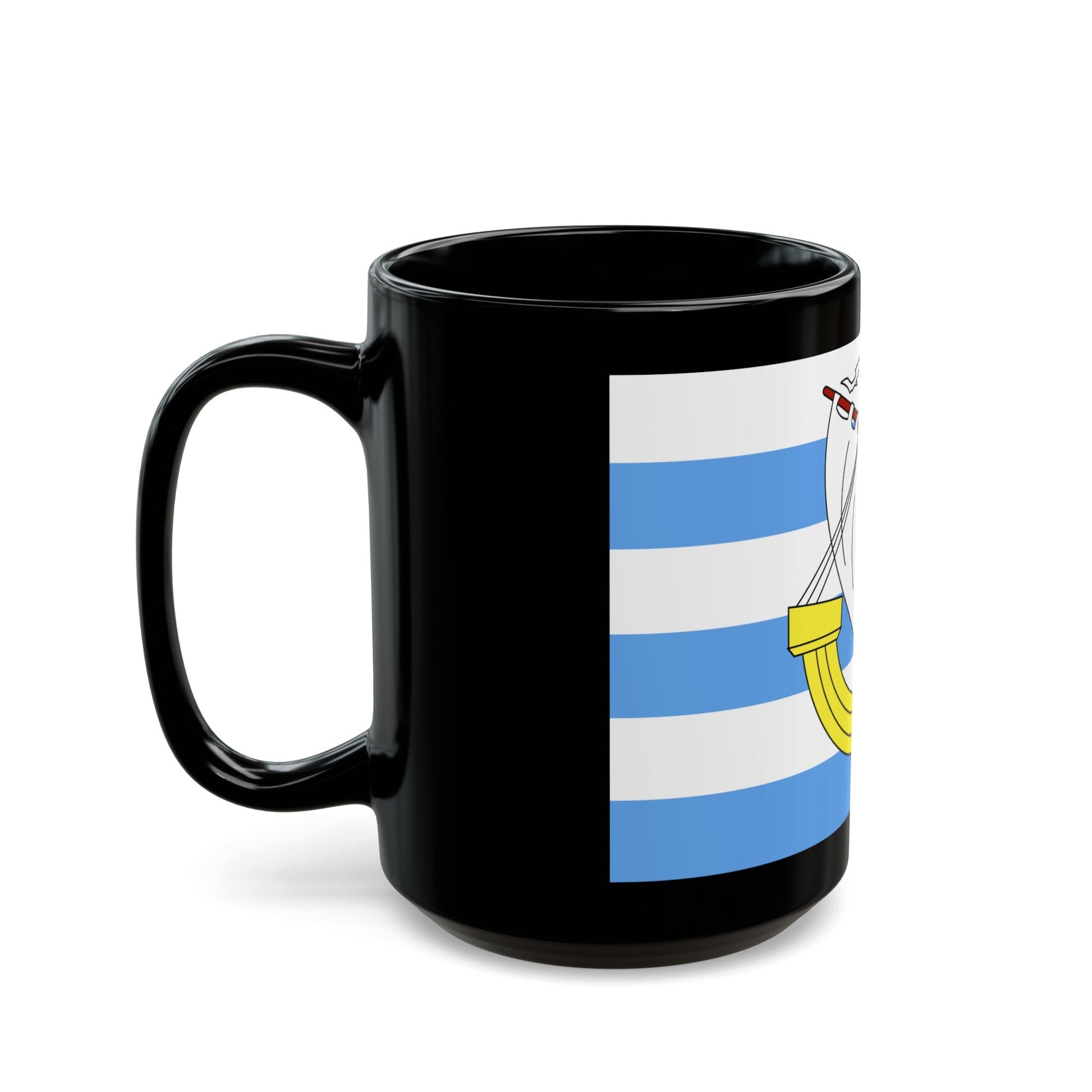 Flag of Marsa Malta - Black Coffee Mug-The Sticker Space