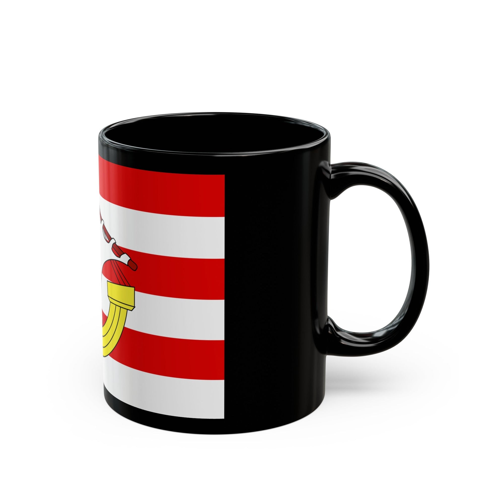 Flag of Marsa Malta - Black Coffee Mug-The Sticker Space