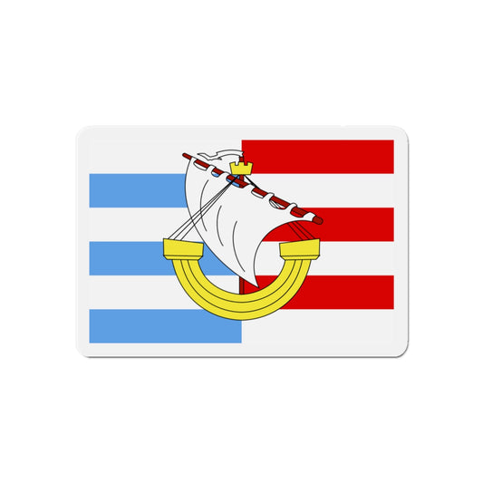 Flag of Marsa Malta - Die-Cut Magnet-6 × 6"-The Sticker Space