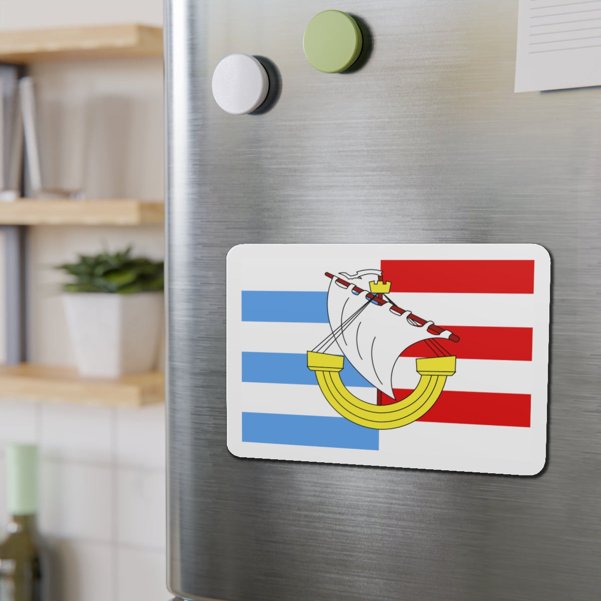 Flag of Marsa Malta - Die-Cut Magnet-The Sticker Space