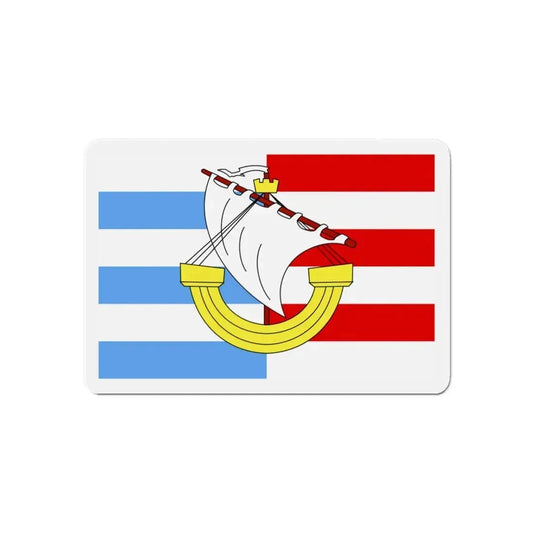 Flag of Marsa Malta - Refrigerator Magnet 6 Inch - The Sticker Space