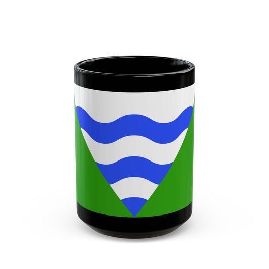 Flag of Marsaskala Malta - Black Coffee Mug-15oz-The Sticker Space