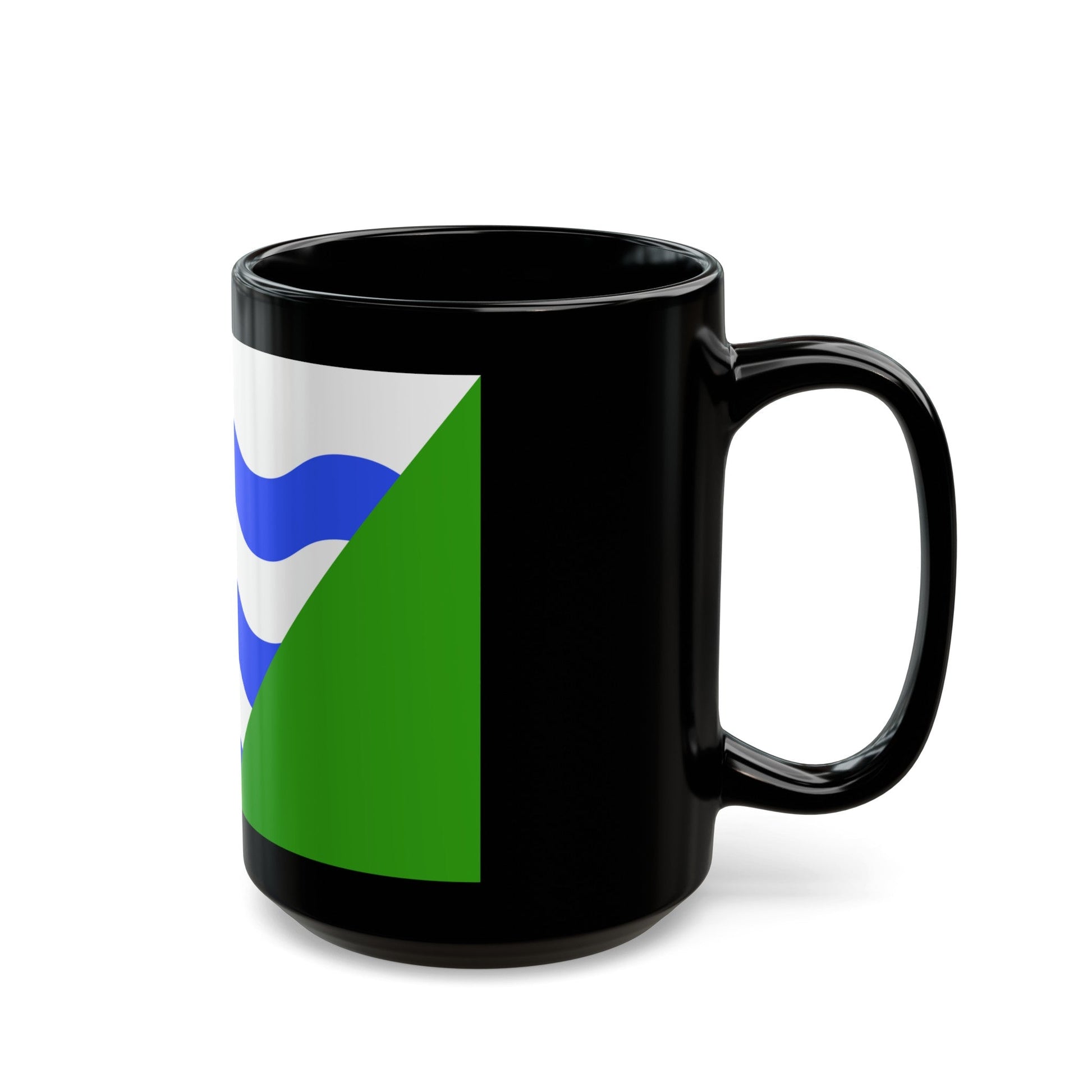 Flag of Marsaskala Malta - Black Coffee Mug-The Sticker Space