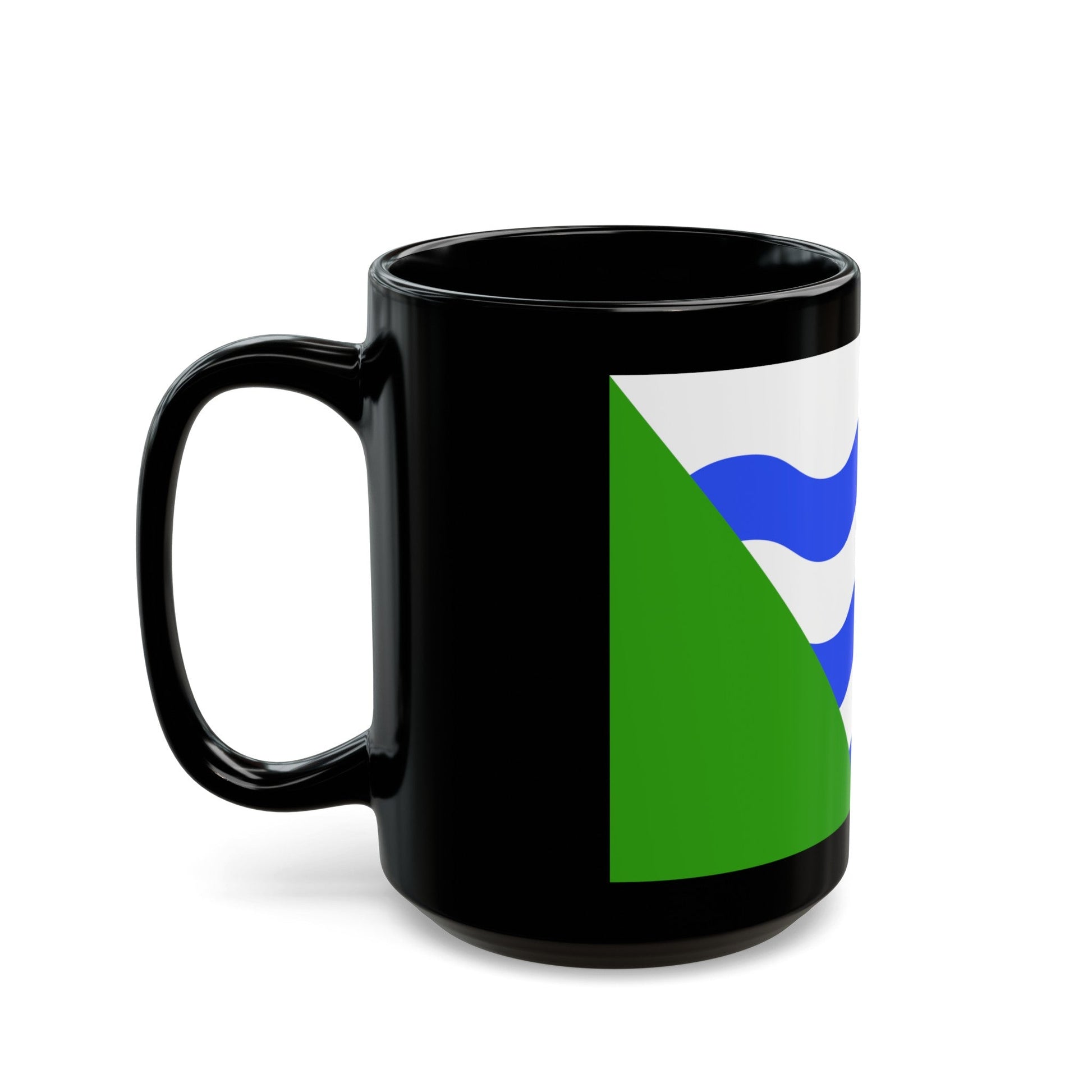 Flag of Marsaskala Malta - Black Coffee Mug-The Sticker Space