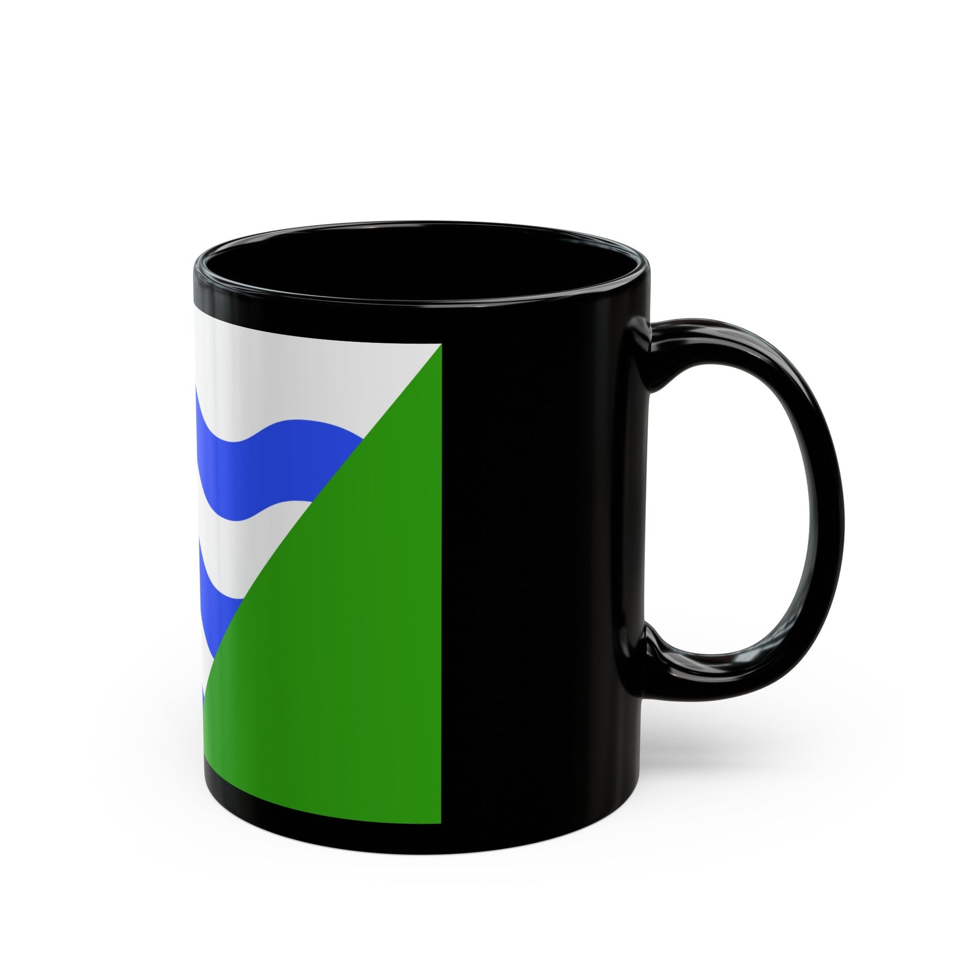 Flag of Marsaskala Malta - Black Coffee Mug-The Sticker Space