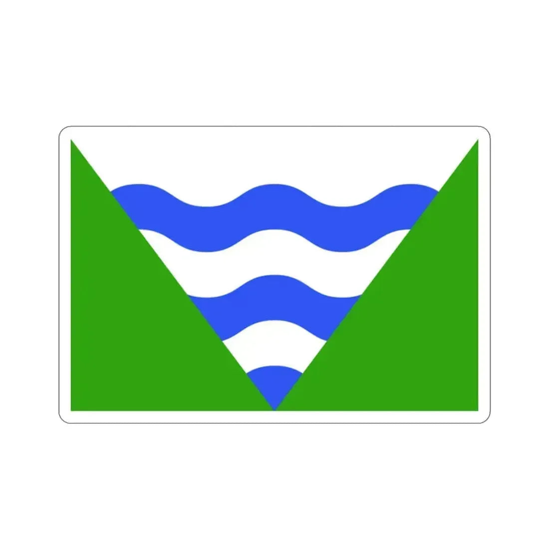 Flag of Marsaskala Malta STICKER Vinyl Die-Cut Decal 2 Inch - The Sticker Space