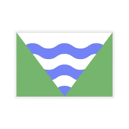 Flag of Marsaskala Malta - STICKER Vinyl Kiss-Cut Decal 6 Inch Transparent - The Sticker Space