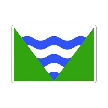 Flag of Marsaskala Malta - STICKER Vinyl Kiss-Cut Decal 6 Inch White - The Sticker Space