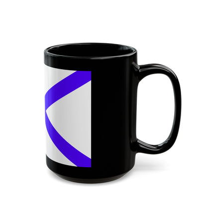 Flag of Marsaxlokk Malta - Black Coffee Mug-The Sticker Space