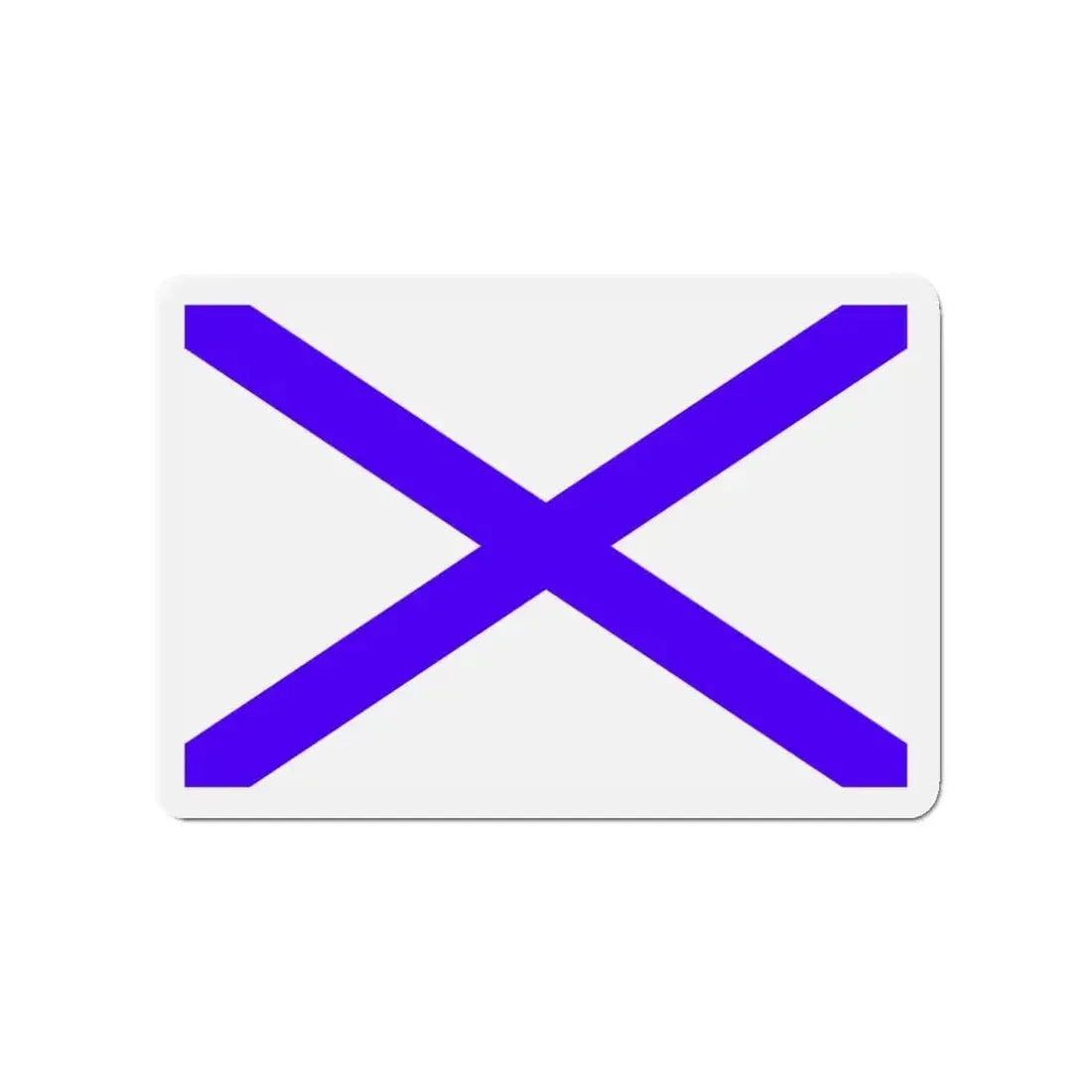 Flag of Marsaxlokk Malta - Refrigerator Magnet 3 Inch - The Sticker Space