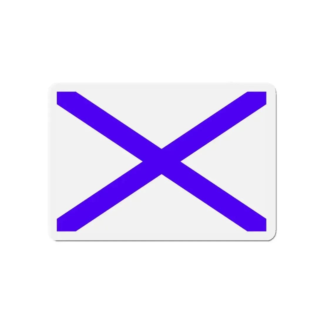 Flag of Marsaxlokk Malta - Refrigerator Magnet 4 Inch - The Sticker Space