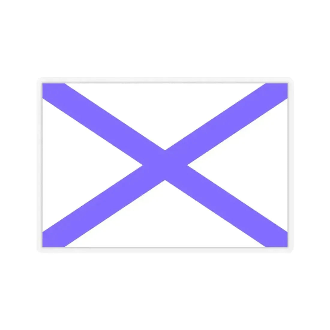 Flag of Marsaxlokk Malta - STICKER Vinyl Kiss-Cut Decal 3 Inch Transparent - The Sticker Space