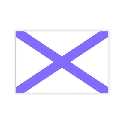 Flag of Marsaxlokk Malta - STICKER Vinyl Kiss-Cut Decal 4 Inch Transparent - The Sticker Space