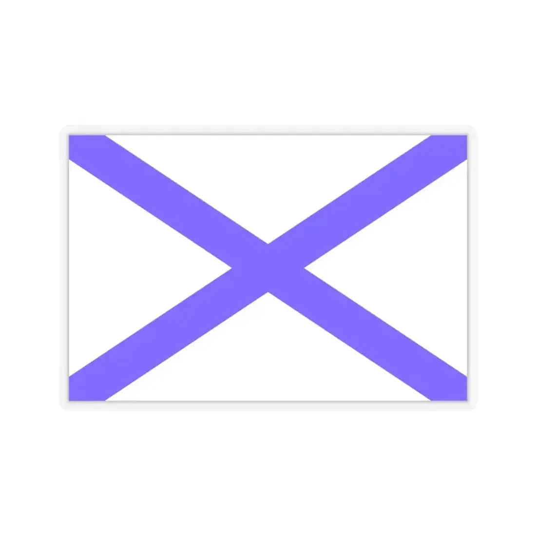 Flag of Marsaxlokk Malta - STICKER Vinyl Kiss-Cut Decal 6 Inch Transparent - The Sticker Space