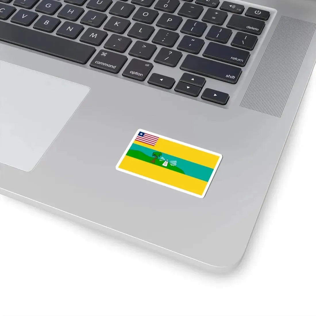 Flag of Maryland County (Liberia) STICKER Vinyl Kiss-Cut Decal - The Sticker Space